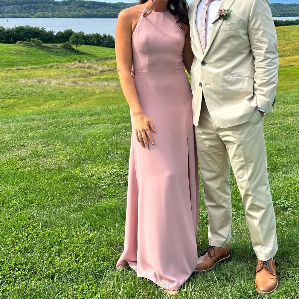 Jenny Yoo Kaia Bridesmaid Dress in Blush - Picture 5 of 5